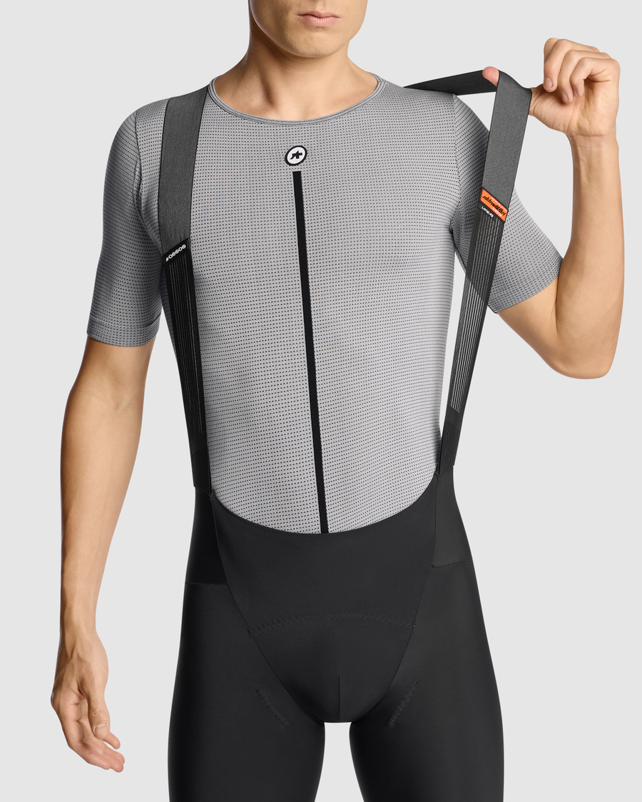 ASSOS NS SKIN LAYER P1 Korte Mouw Ondergoed Grijs