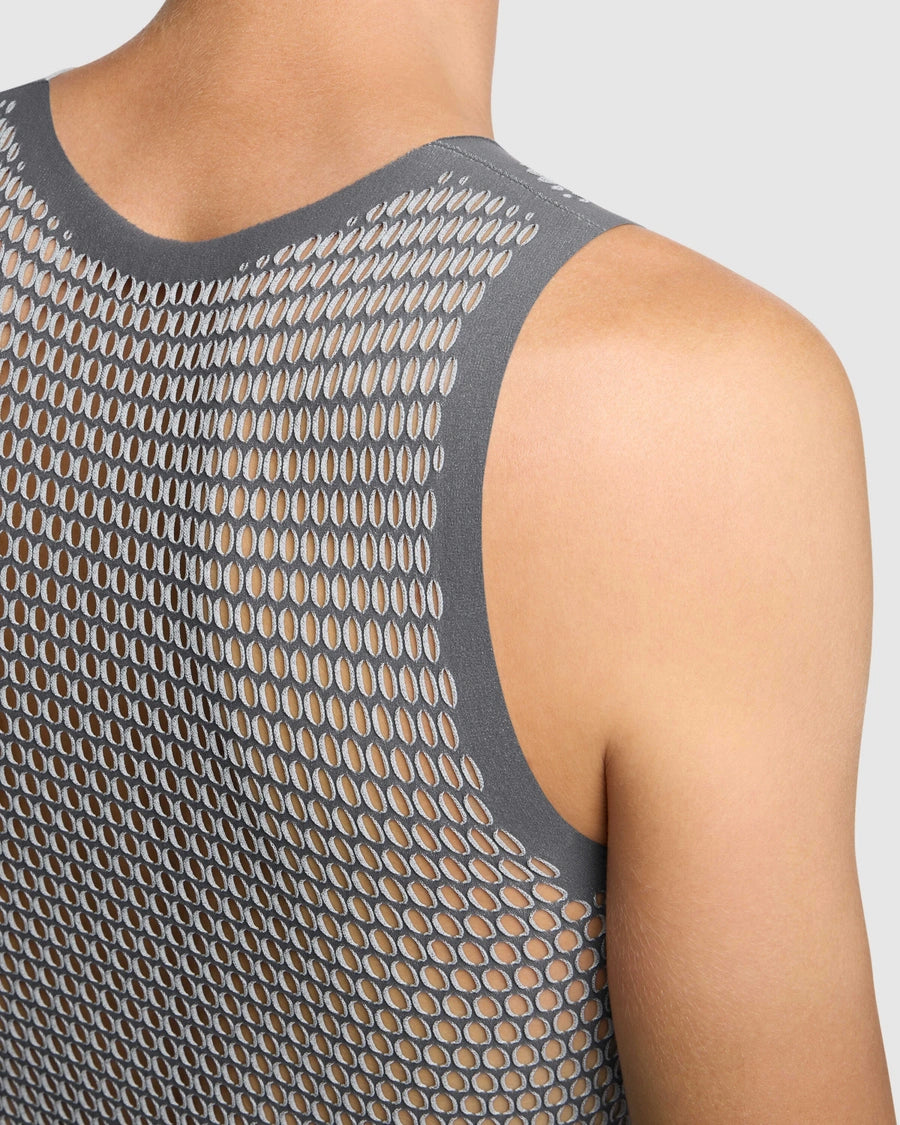 Sous Vêtement ASSOS EQUPE NS SKIN P1 Sans Manches Gris