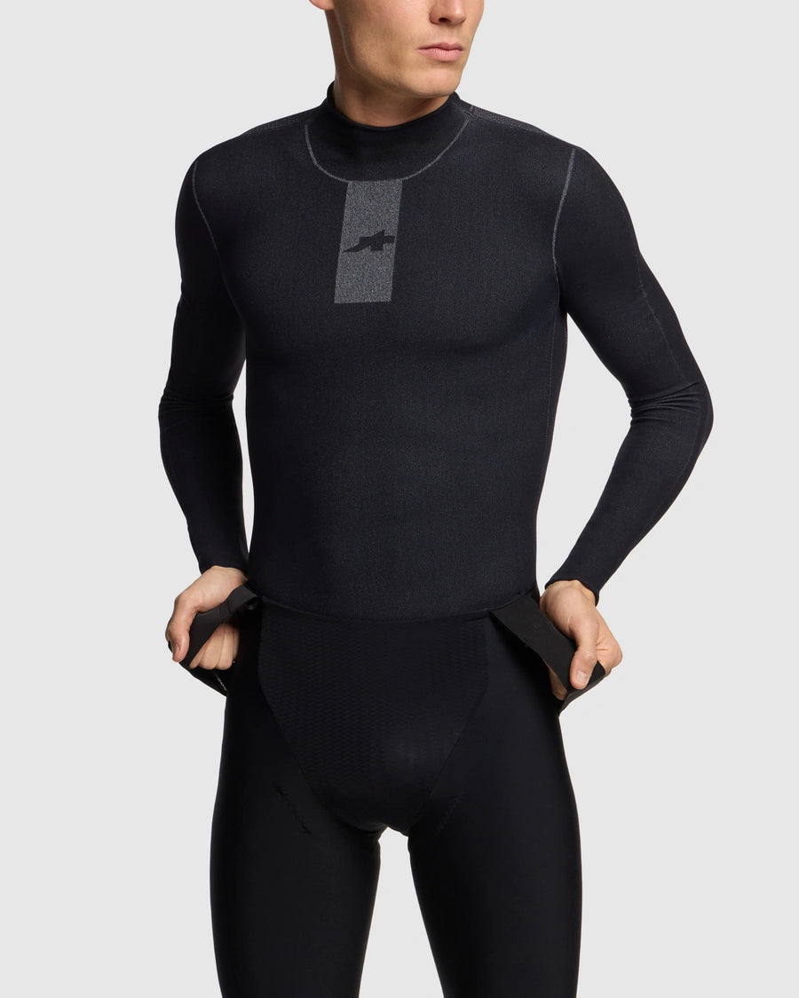 Ondershirt ASSOS EQUIPE WINTER P1 Lange Mouwen Zwart