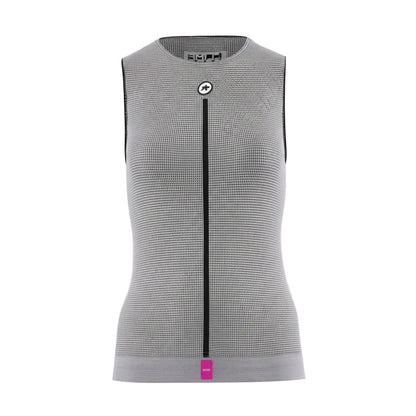 Ondergoed ASSOS NS SKIN LAYER P1 Mouwloos Dames Grijs
