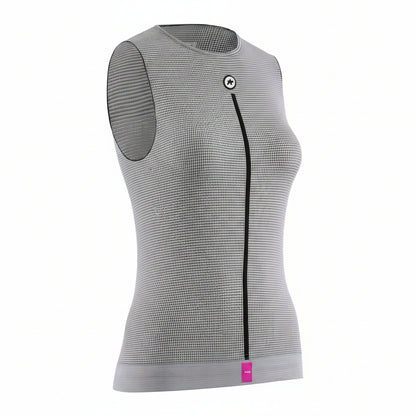 Ondergoed ASSOS NS SKIN LAYER P1 Mouwloos Dames Grijs