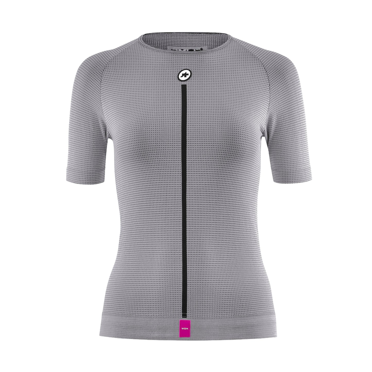 ASSOS NS SKIN LAYER P1 onderkleding met korte mouwen voor dames, grijs