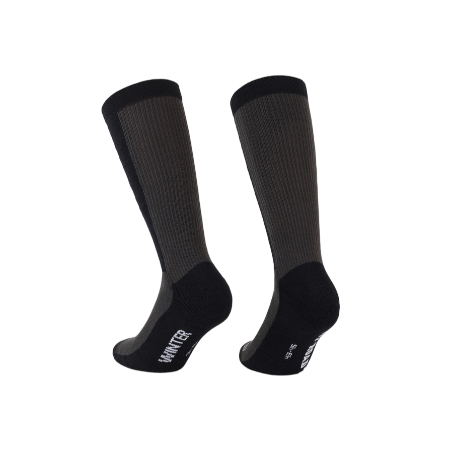 Chaussettes ASSOS TRAIL WINTER T3 Noir