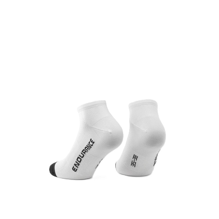 Chaussettes ASSOS ENDURANCE LOW S11 Blanc