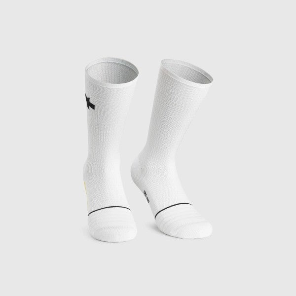 Sokken ASSOS EQUIPE SPRING FALL P1 Wit