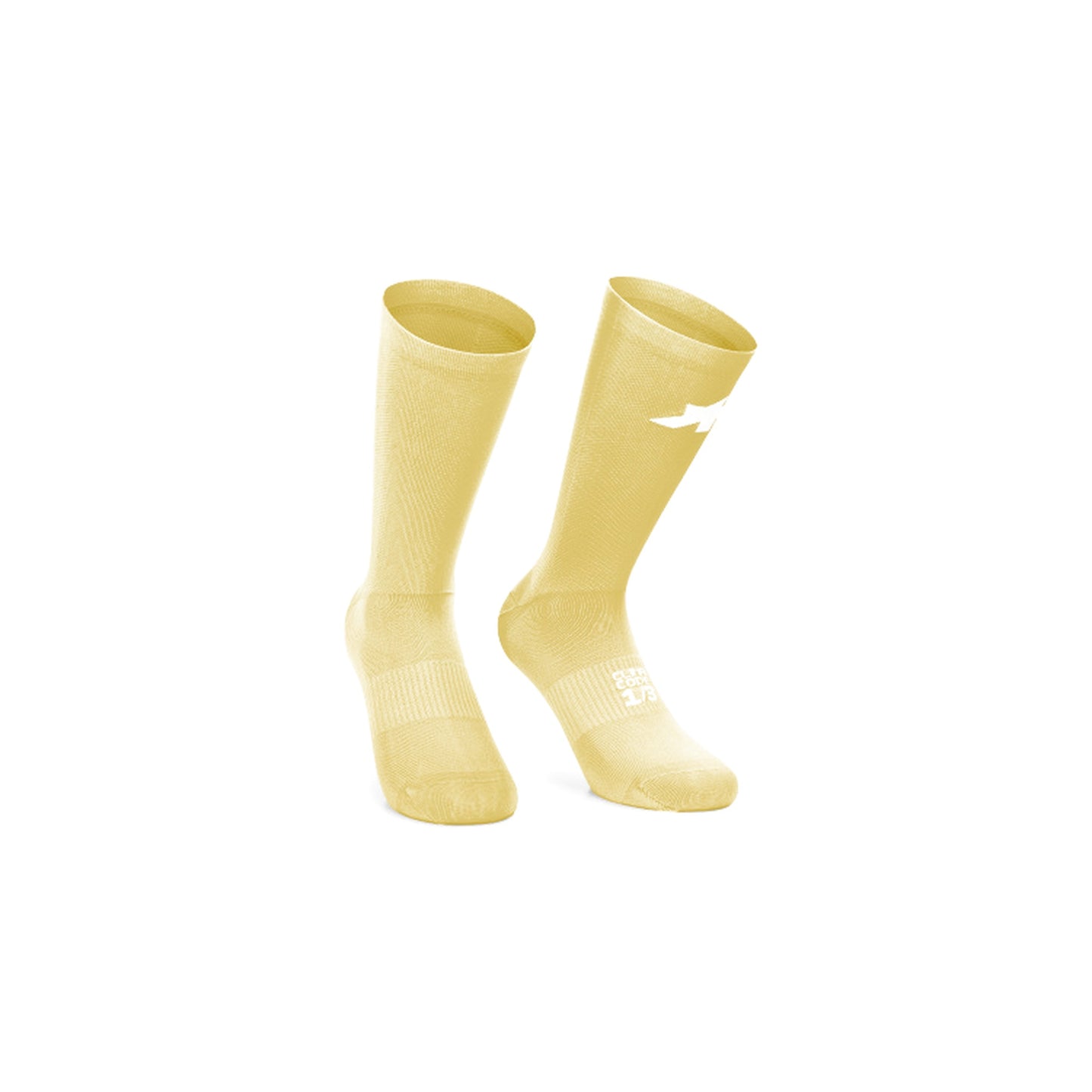 ASSOS RACING S11-sokken in Mystic Yellow