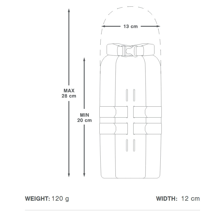 Sacoche de Fourche APIDURA EXPEDITION CARGO CAGE PACK 3 L Noir