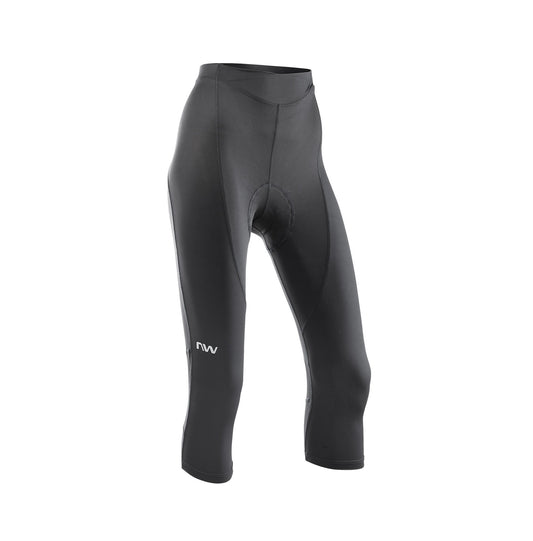 NORTWAVE ACTIVE Dames 3/4 Bibtights Zwart