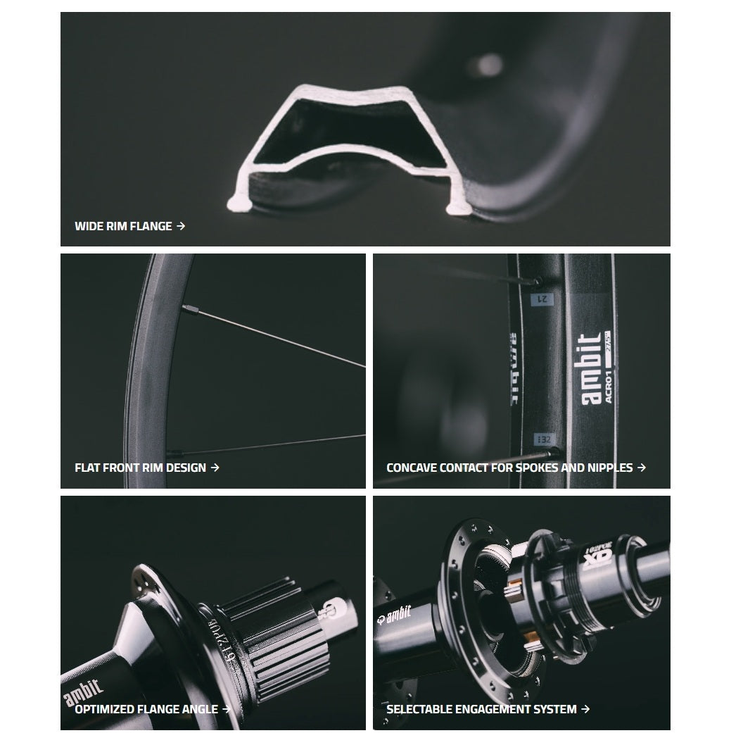 Roue Avant AMBIT REALM 29" 15*110mm Boost
