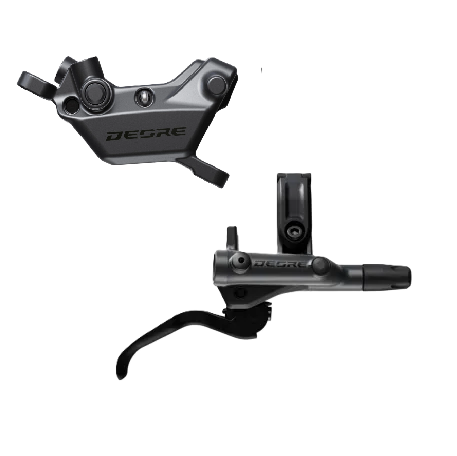 Frein Arrière SHIMANO Deore M6220 4 pistons Plaquettes Résine (Durite 1700 mm)
