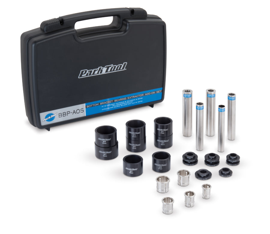 Park Tool BBP-AOS extractieset voor pressfitlagers met koffer