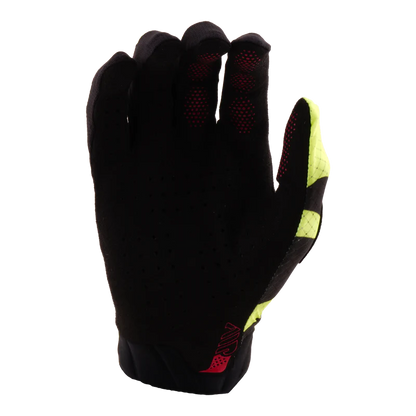 Handschoenen TROY LEE DESIGNS AIR CYCLOPS Junior Zwart/Geel