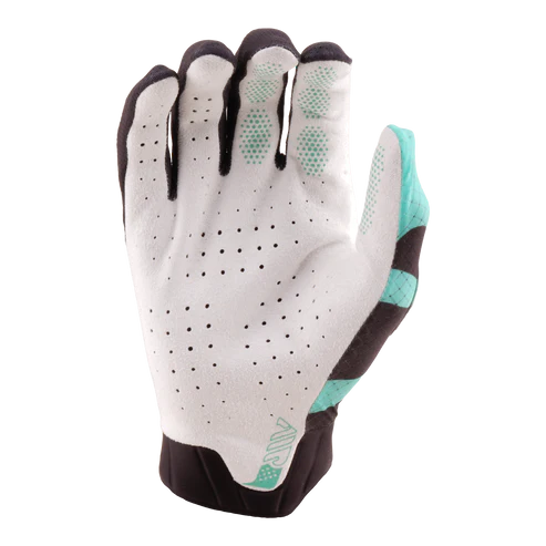 TROY LEE DESIGNS AIR CYCLOPS Carbon/Real Teal Handschoenen