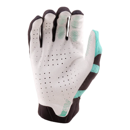 Handschoenen TROY LEE DESIGNS AIR CYCLOPS Carbon/Real Teal