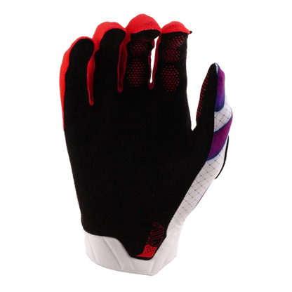 Handschoenen TROY LEE DESIGNS AIR OVERSPRAY Wit/Paars