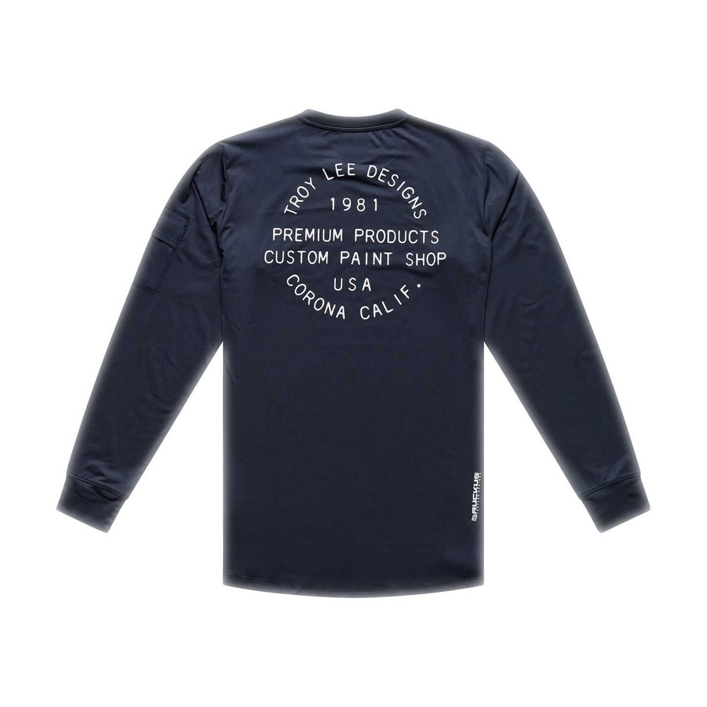 TROY LEE DESIGNS RUCKUS RIDE PRESSED lange mouwen Carbon Jersey