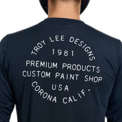 Maillot TROY LEE DESIGNS RUCKUS RIDE PRESSED Manches Longues Carbon