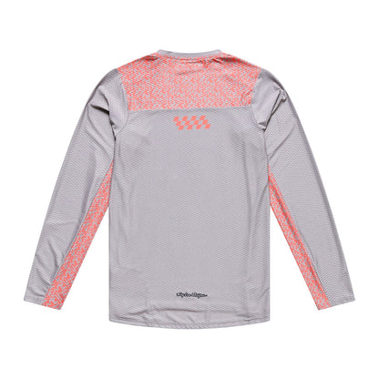 Maillot TROY LEE DESIGNS SKYLINE PRO AIR RIDGELINE Manches Longues Stone