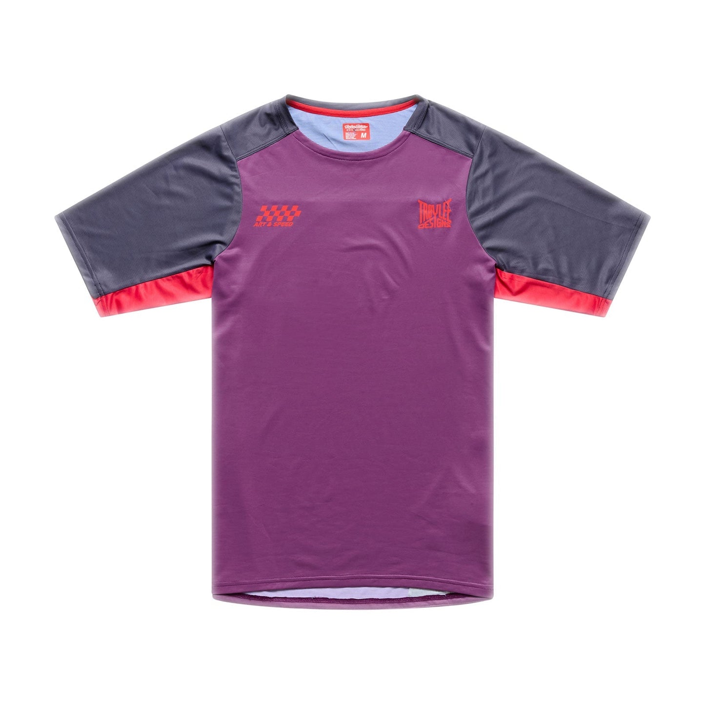 TROY LEE DESIGNS SKYLINE PRO FANGS ARMY Korte mouwen Jersey Sangria