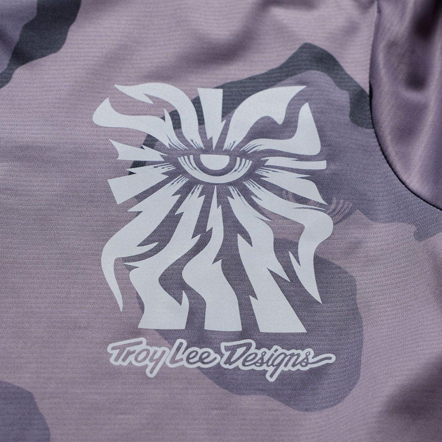 Maillot TROY LEE DESIGNS SKYLINE PRO FLOW CAMO Manches Longues Carbon