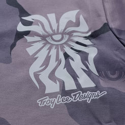 Maillot TROY LEE DESIGNS SKYLINE PRO FLOW CAMO Manches Courtes Carbon