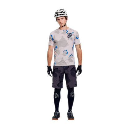 Shirt TROY LEE DESIGNS SKYLINE PRO FLOW CAMO Korte Mouwen Pumice