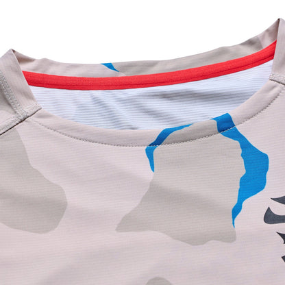 Shirt TROY LEE DESIGNS SKYLINE PRO FLOW CAMO Korte Mouwen Pumice