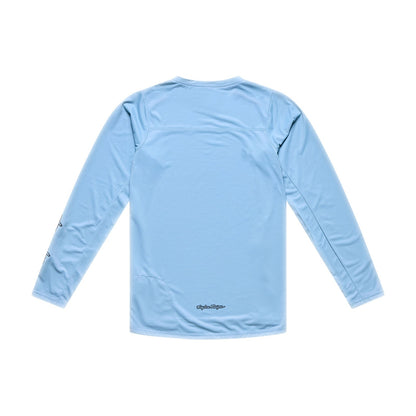 Maillot TROY LEE DESIGNS SKYLINE PRO MONO Manches Longues Bleu