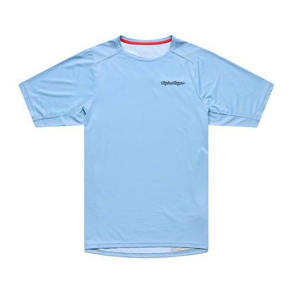 Shirt TROY LEE DESIGNS SKYLINE PRO MONO Korte Mouwen Blauw