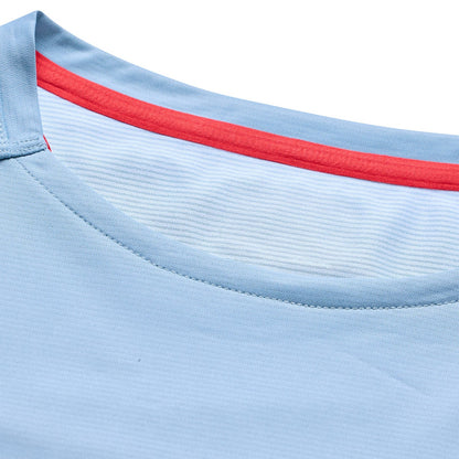 Shirt TROY LEE DESIGNS SKYLINE PRO MONO Korte Mouwen Blauw
