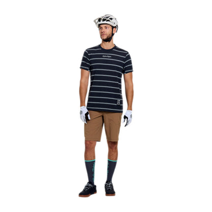 Shirt TROY LEE DESIGNS SKYLINE FAKIE RIDE Korte Mouwen Carbon