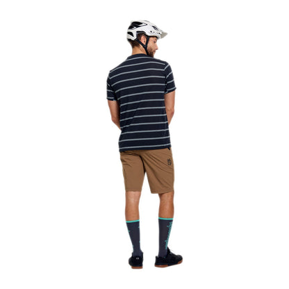 Shirt TROY LEE DESIGNS SKYLINE FAKIE RIDE Korte Mouwen Carbon