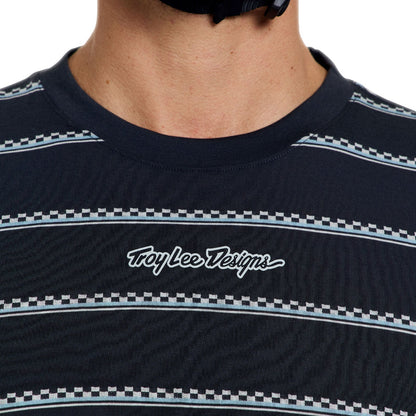 Shirt TROY LEE DESIGNS SKYLINE FAKIE RIDE Korte Mouwen Carbon