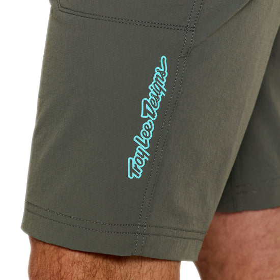 TROY LEE DESIGNS SKYLINE TRAIL Korte broek met voering Mono Khaki