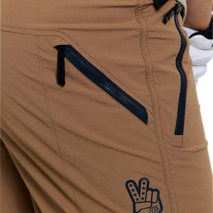 Short TROY LEE DESIGNS SKYLINE TRAIL met Liner Mono Beige