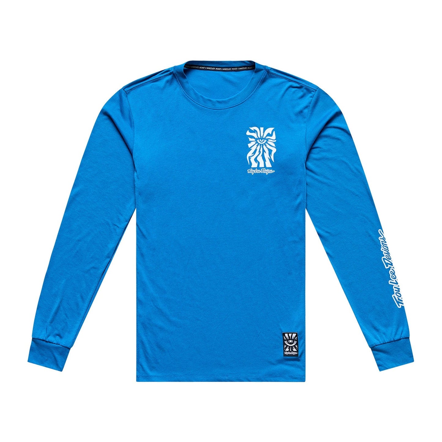 TROY LEE DESIGNS SKYLINE RIDE ONE EYE AERO Jersey Lange Mouw Blauw