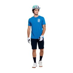 Maillot TROY LEE DESIGNS SKYLINE RIDE ONE EYE AERO Manches Courtes Bleu