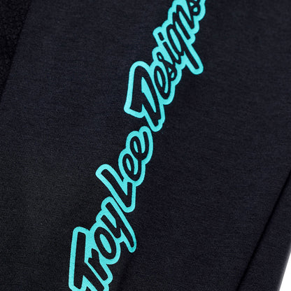Shirt TROY LEE DESIGNS SKYLINE RIDE SIGNATURE Lange Mouwen Zwart/Turquoise