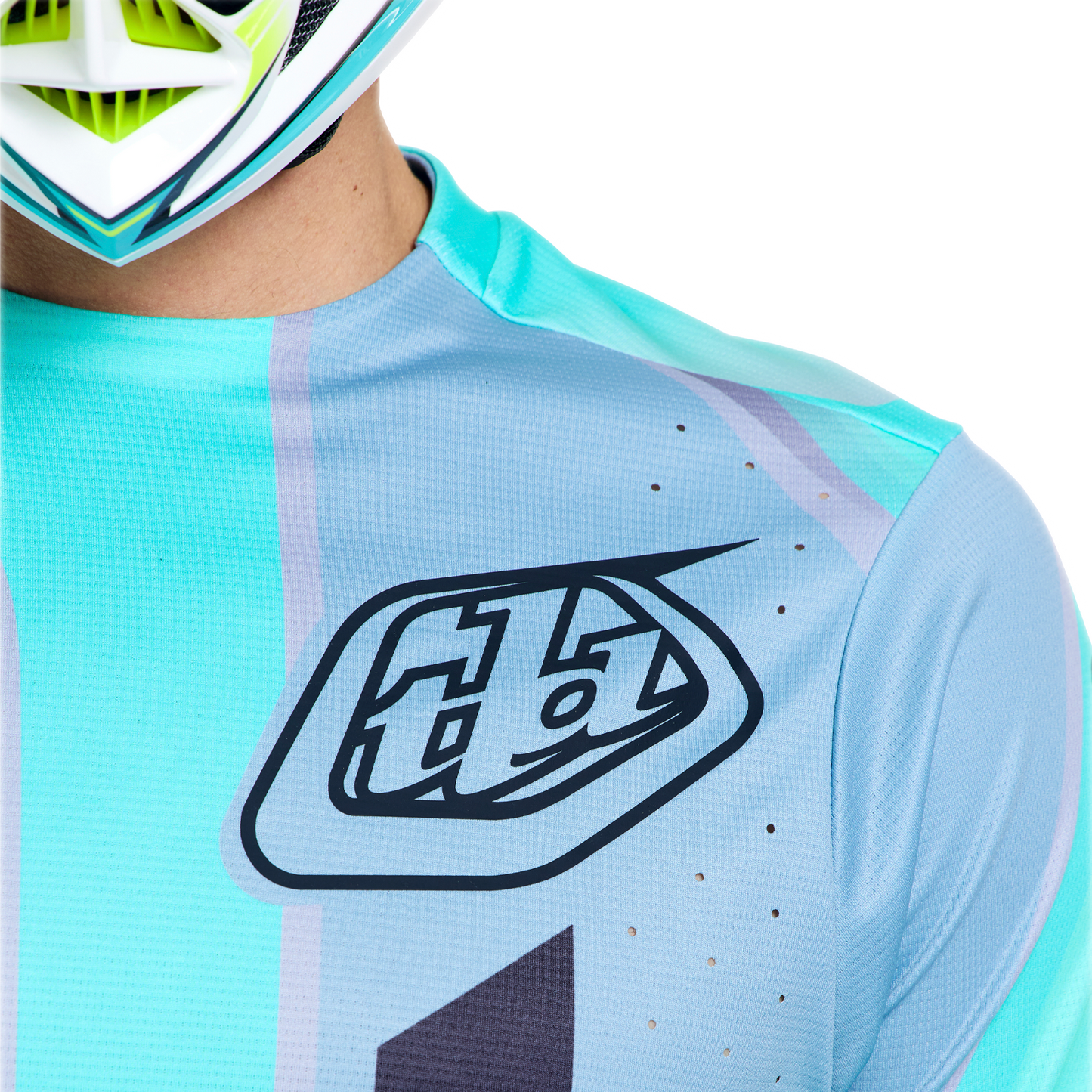 Maillot TROY LEE DESIGNS SPRINT PRO LOWRIDER Manches Longues Bleu