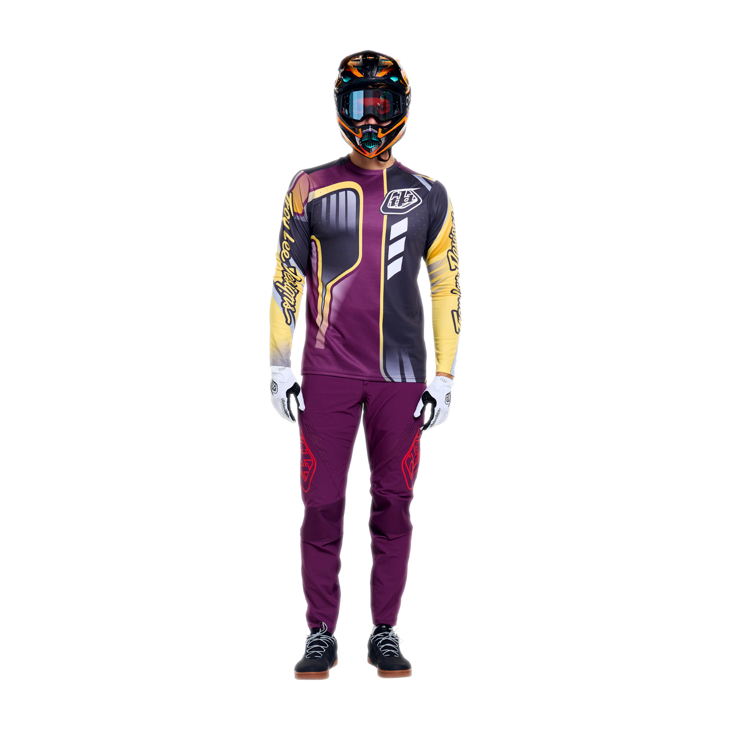 Maillot TROY LEE DESIGNS SPRINT PRO LOWRIDER Manches Longues Sangria