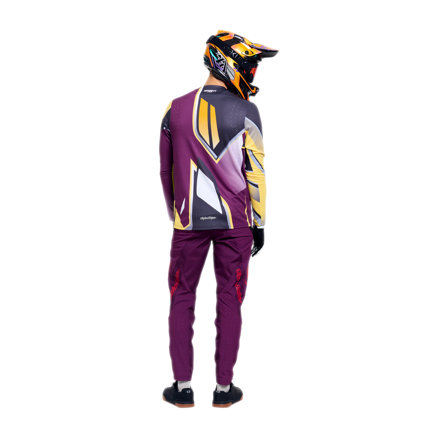 Maillot TROY LEE DESIGNS SPRINT PRO LOWRIDER Manches Longues Sangria