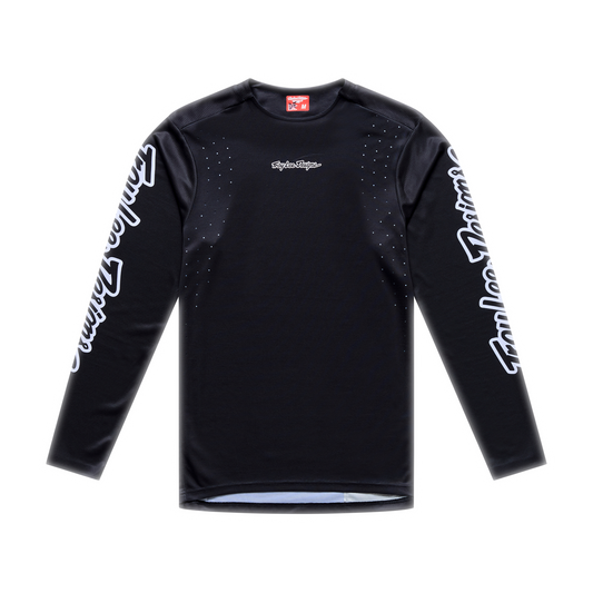 Maillot TROY LEE DESIGNS SPRINT PRO MONO Manches Longues Noir