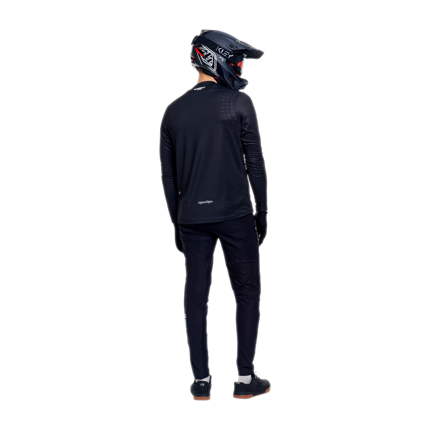 TROY LEE DESIGNS SPRINT PRO Mono Long Sleeve Jersey Zwart