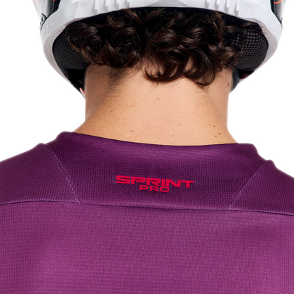 Shirt TROY LEE DESIGNS SPRINT PRO MONO Lange Mouwen Sangria
