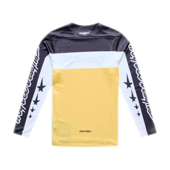 TROY LEE DESIGNS SPRINT PRO YO MOTO Lange Mouw Jersey Zwart/Geel