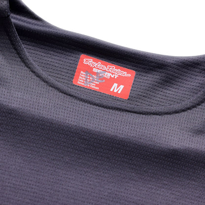 Shirt TROY LEE DESIGNS SPRINT PRO YO MOTO Lange Mouwen Zwart/Geel
