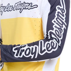 TROY LEE DESIGNS SPRINT PRO YO MOTO Lange Mouw Jersey Zwart/Geel