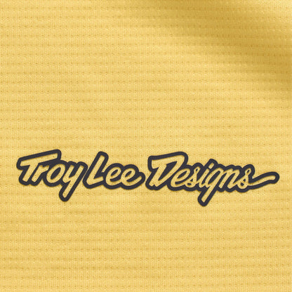 Shirt TROY LEE DESIGNS SPRINT PRO YO MOTO Lange Mouwen Zwart/Geel