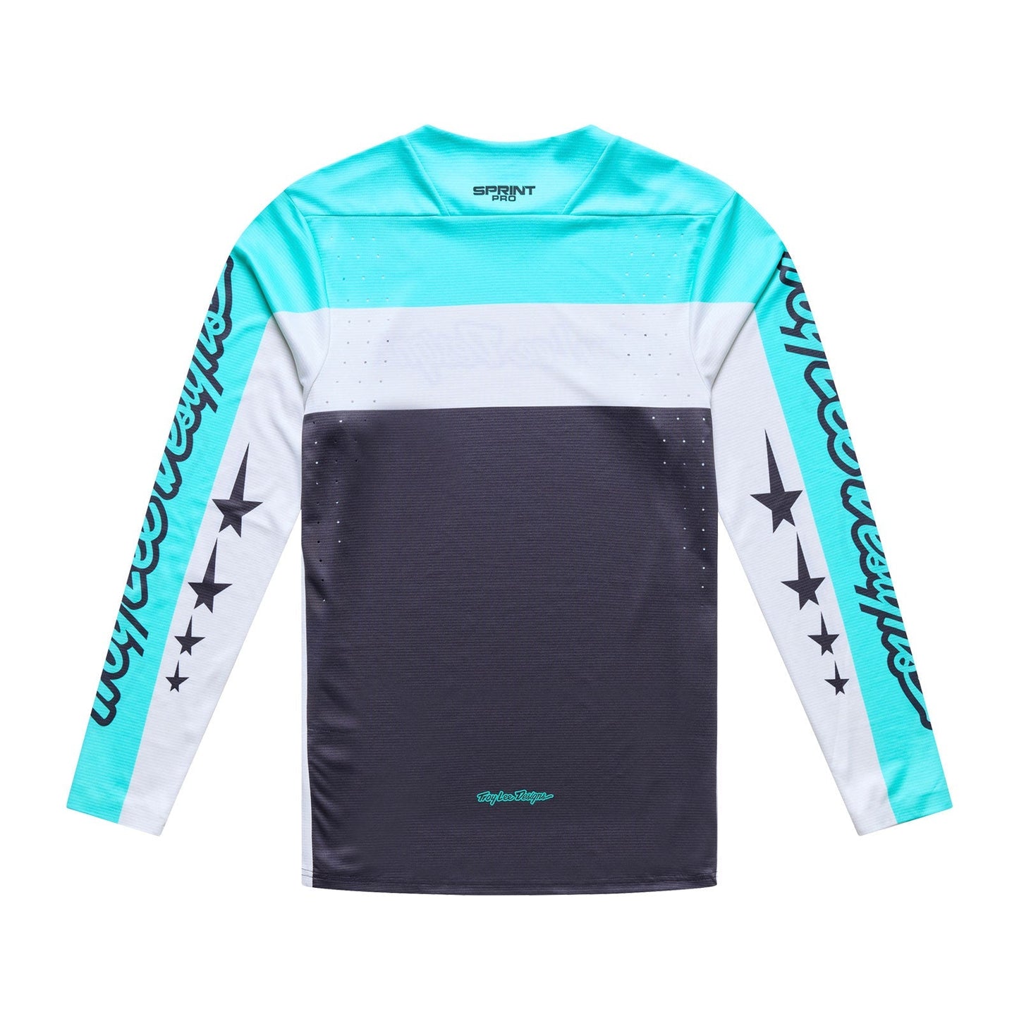 TROY LEE DESIGNS SPRINT PRO YO MOTO Lange Mouw Jersey Zwart/Blauw