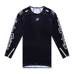 Maillot TROY LEE DESIGNS SPRINT ULTRA MONO Manches Longues Noir